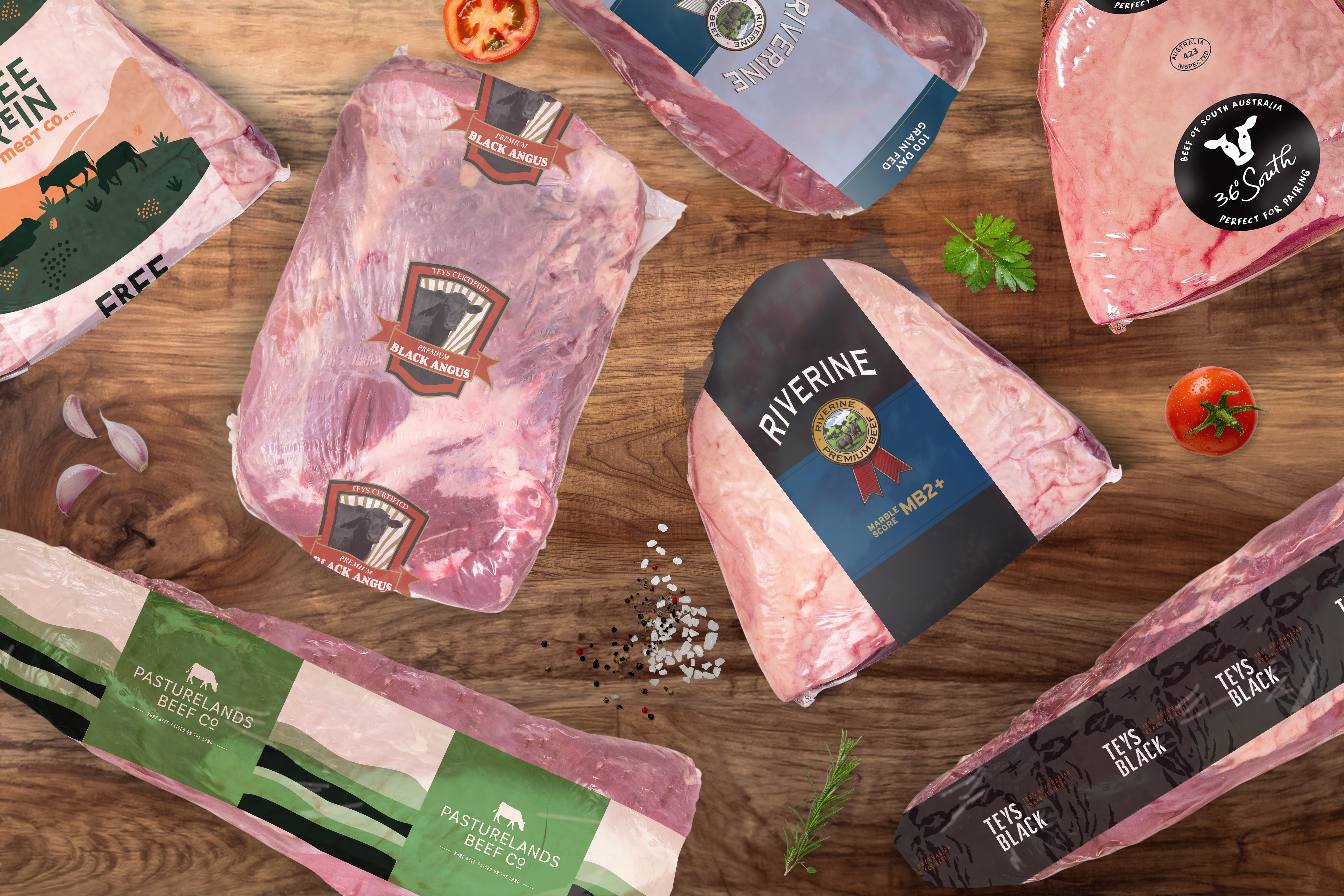 다양한 Teys 브랜드 